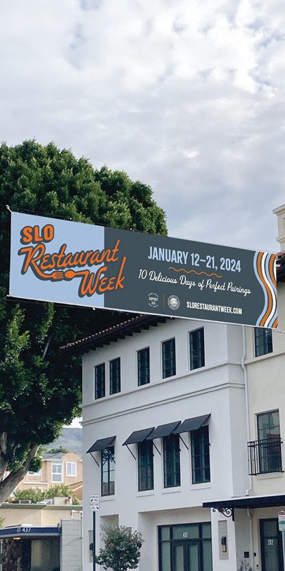San Luis Obispo Restaurant Week Banner