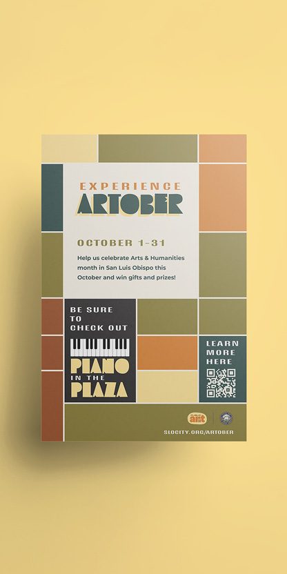 San Luis Obispo Artober Poster