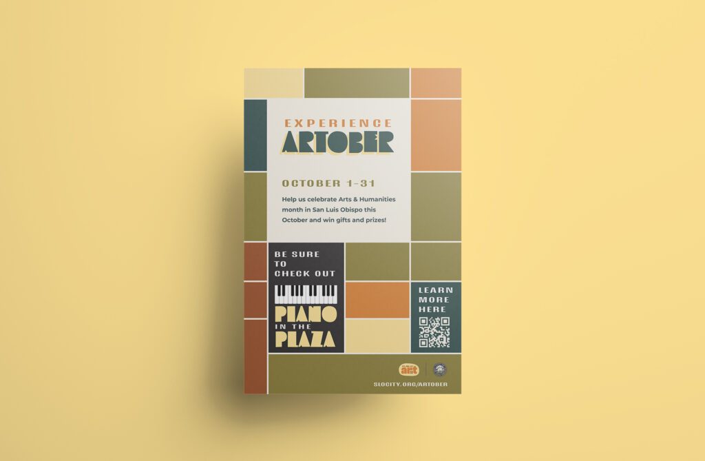 San Luis Obispo Artober Poster