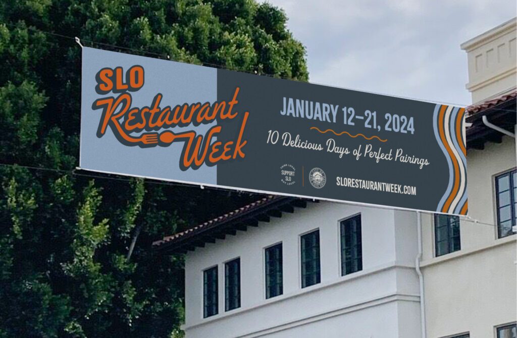 San Luis Obispo Restaurant Week Banner